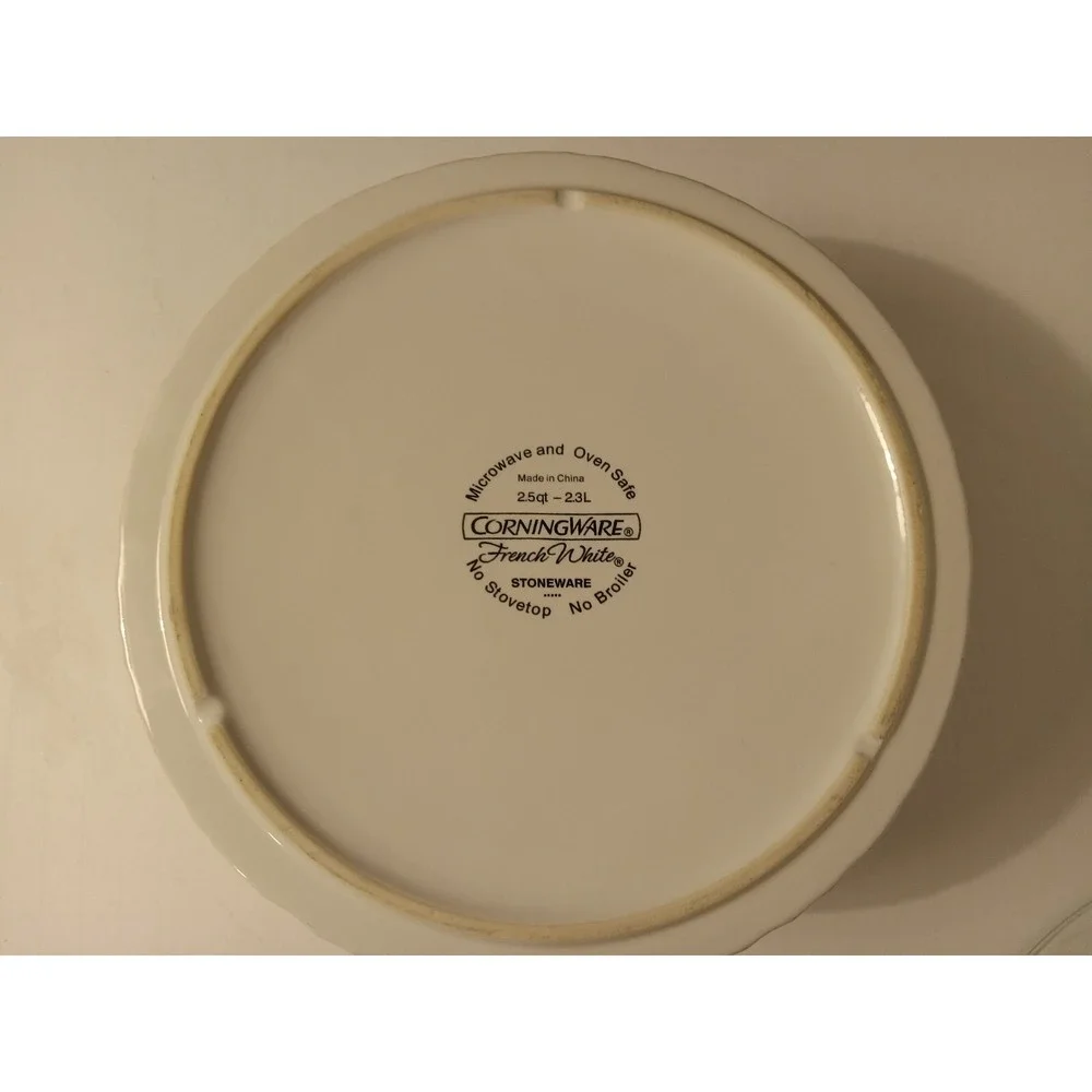 Corningware french white
